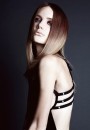стрижка окрашивание волос Sanke 2011 hair trend hairstyle