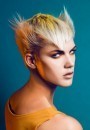 стрижка окрашивание волос Ludovic Beckers Sanke hair training hair cut