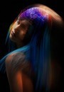 бисер волосы украшения Benny Lau glass beads hair style