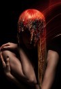 бисер волосы украшения Benny Lau glass beads hair style