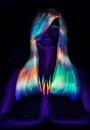 Hair by JFK креативное окрашивание волос неоновыми цветами Electromagnetic