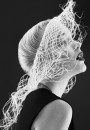 авангардная прическа Sharon Blain avantgarde hairstyle