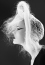 авангардная прическа Sharon Blain avantgarde hairstyle