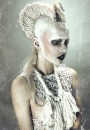 Crystal Giles коллекция авангардных причёсок avant-garde hairstyle 2015 Penitent