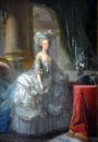 Королева Мария-Антуанетта с прической а-ля инфанта a l’enfant